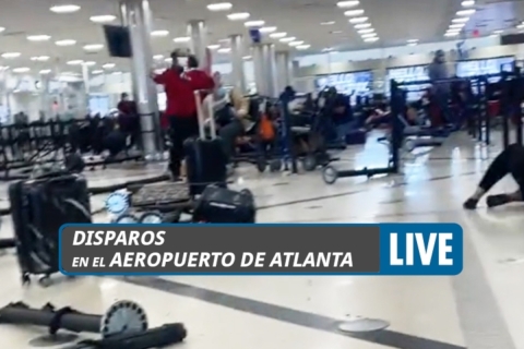 Balacera en el aeropuerto de Atlanta desata panico, vuelos suspendidos
