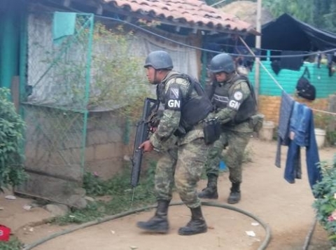 Guerra contra el CJNG deja 5 muertos en Michoacán