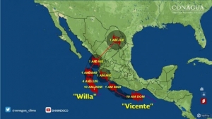 Suspenderan clases en 9 municipios de Jalisco por huracán “Willa” 