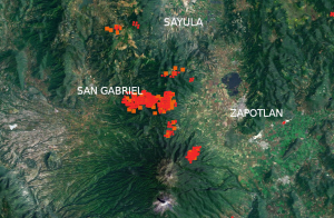 Fotos satelitales muestran que los incendios fueron provocados