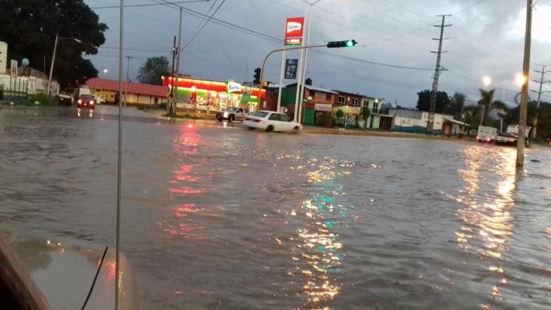 Sayula inundada