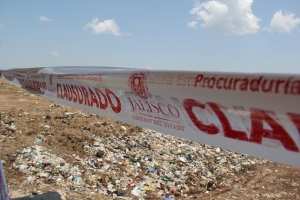 Proepa clausura estación de transferencia de residuos en Tapalpa